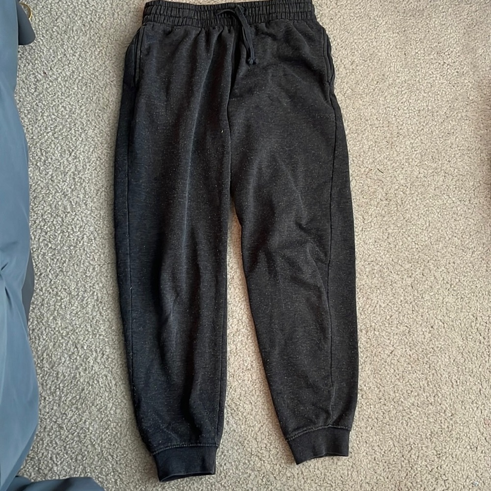 Gray joggers